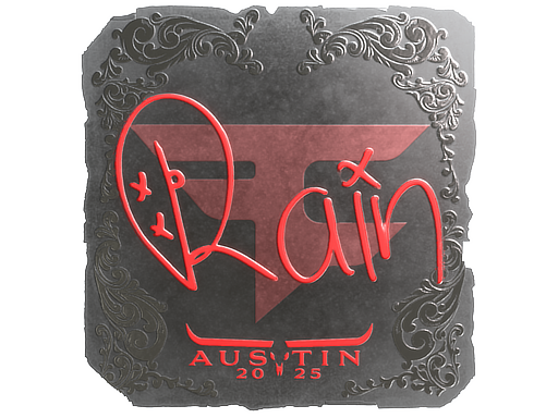 Sticker | rain | Austin 2025