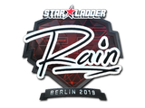 Artwork for Sticker | rain (Foil) | Berlin 2019
