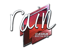 Sticker | rain | Boston 2018