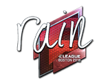 Artwork for Sticker | rain (Foil) | Boston 2018