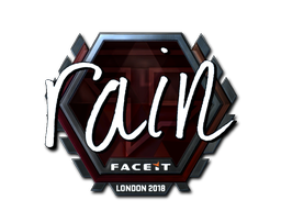 Sticker | rain | London 2018