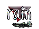 Artwork for Sticker | rain (Glitter) | Antwerp 2022