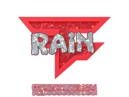 Sticker | rain | Copenhagen 2024