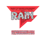 Artwork for Sticker | rain (Glitter) | Copenhagen 2024