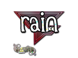 Artwork for Sticker | rain (Glitter) | Paris 2023