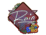 Artwork for Sticker | rain (Glitter) | Rio 2022