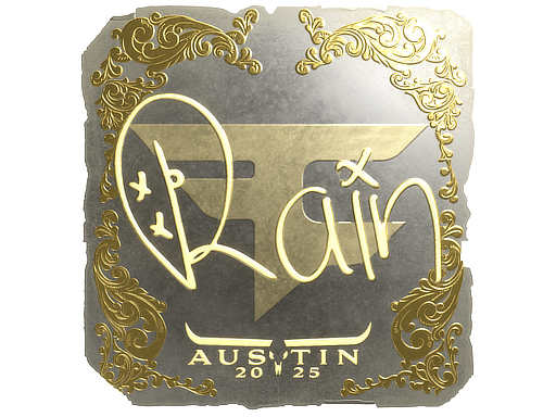 Sticker | rain | Austin 2025