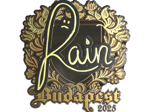 Sticker | rain | Budapest 2025