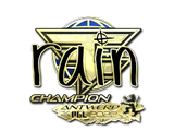 Artwork for Sticker | rain (Gold, Champion) | Antwerp 2022