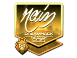Artwork for Sticker | rain (Gold) | Cluj-Napoca 2015