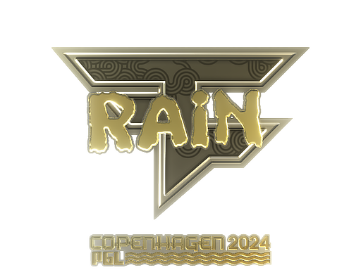 Sticker | rain | Copenhagen 2024