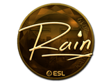 Artwork for Sticker | rain (Gold) | Katowice 2019