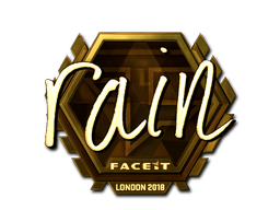 Sticker | rain | London 2018
