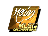 Artwork for Sticker | rain (Gold) | MLG Columbus 2016