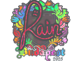 Artwork for Sticker | rain (Holo) | Budapest 2025