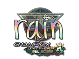 Artwork for Sticker | rain (Holo, Champion) | Antwerp 2022