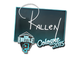 Artwork for Sticker | rallen | Cologne 2015