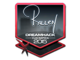 Artwork for Sticker | rallen (Foil) | Cluj-Napoca 2015