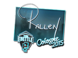 Artwork for Sticker | rallen (Foil) | Cologne 2015