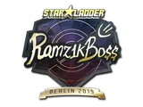 Artwork for Sticker | Ramz1kBO$$ (Gold) | Berlin 2019