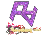 Artwork for Sticker | Rare Atom (Glitter) | Shanghai 2024