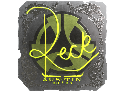 Sticker | reck | Austin 2025
