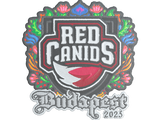 Sticker | RED Canids (Embroidered) | Budapest 2025