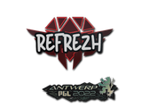 Artwork for Sticker | refrezh | Antwerp 2022