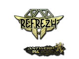 Artwork for Sticker | refrezh (Gold) | Antwerp 2022