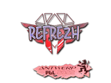Artwork for Sticker | refrezh (Holo) | Antwerp 2022