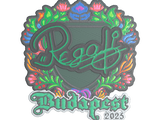 Sticker | regali (Embroidered) | Budapest 2025