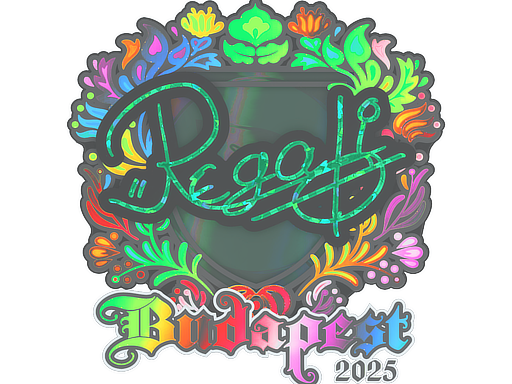 Sticker | regali (Holo) | Budapest 2025