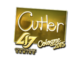 Artwork for Sticker | reltuC (Gold) | Cologne 2015
