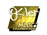 Artwork for Sticker | reltuC (Gold) | MLG Columbus 2016