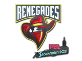Artwork for Sticker | Renegades (Foil) | Stockholm 2021