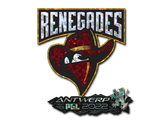 Artwork for Sticker | Renegades (Glitter) | Antwerp 2022