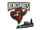 Artwork for Sticker | Renegades | Stockholm 2021