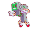 Artwork for Sticker | Retro Zeus