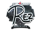Artwork for Sticker | REZ (Foil) | Berlin 2019