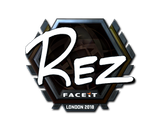 Artwork for Sticker | REZ (Foil) | London 2018