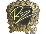 Artwork for Sticker | REZ (Gold) | Budapest 2025