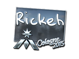 Artwork for Sticker | Rickeh (Foil) | Cologne 2015