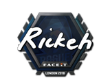 Artwork for Sticker | Rickeh | London 2018