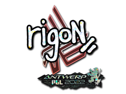 Sticker | rigoN | Antwerp 2022