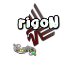 Artwork for Sticker | rigoN (Glitter) | Paris 2023
