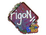 Artwork for Sticker | rigoN (Glitter) | Rio 2022
