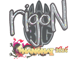 Artwork for Sticker | rigoN (Glitter) | Shanghai 2024