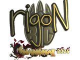 Artwork for Sticker | rigoN (Gold) | Shanghai 2024