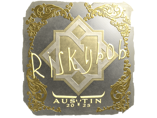 Sticker | riskyb0b | Austin 2025