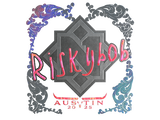Artwork for Sticker | riskyb0b (Holo) | Austin 2025